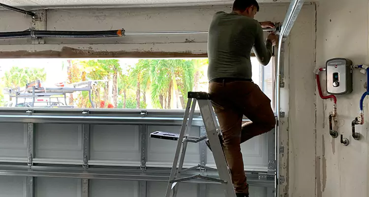 Garage Door Tension Spring Replacement in Sarasota Springs, FL